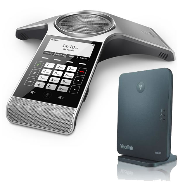Yealink cp930w con base dect w60b